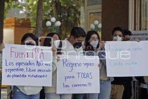 PROTESTA . ESTUDIANTES ITP