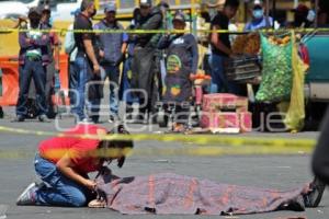 CENTRAL DE ABASTO . ATROPELLADO