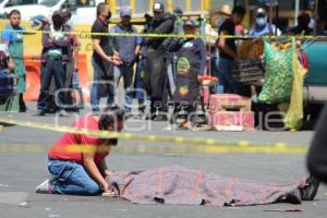 CENTRAL DE ABASTO . ATROPELLADO