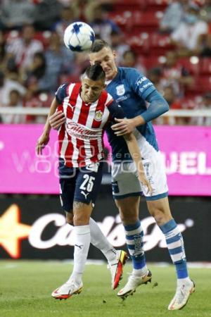 FÚTBOL . CHIVAS VS CLUB PUEBLA