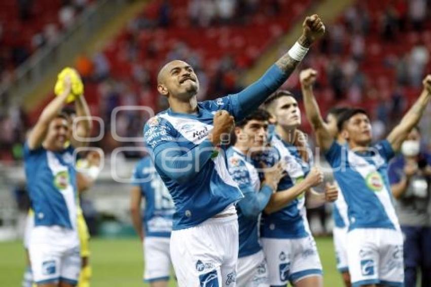 FÚTBOL . CHIVAS VS CLUB PUEBLA