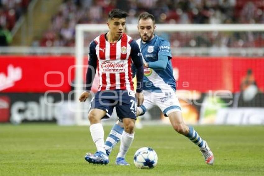 FÚTBOL . CHIVAS VS CLUB PUEBLA