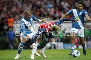 FÚTBOL . CHIVAS VS CLUB PUEBLA