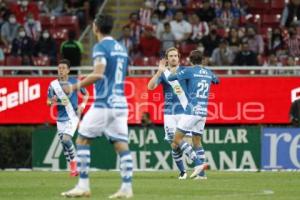 FÚTBOL . CHIVAS VS CLUB PUEBLA