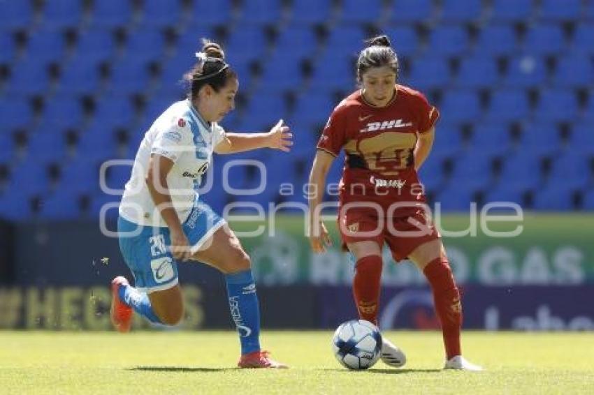 FÚTBOL FEMENIL . PUEBLA VS PUMAS
