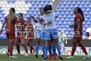 FÚTBOL FEMENIL . PUEBLA VS PUMAS