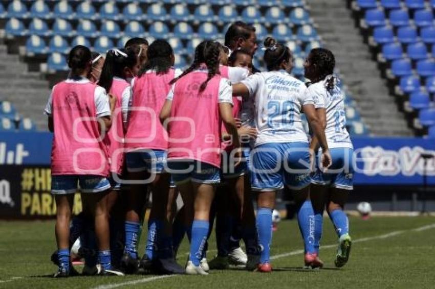 FÚTBOL FEMENIL . PUEBLA VS PUMAS