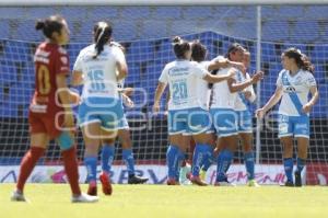 FÚTBOL FEMENIL . PUEBLA VS PUMAS