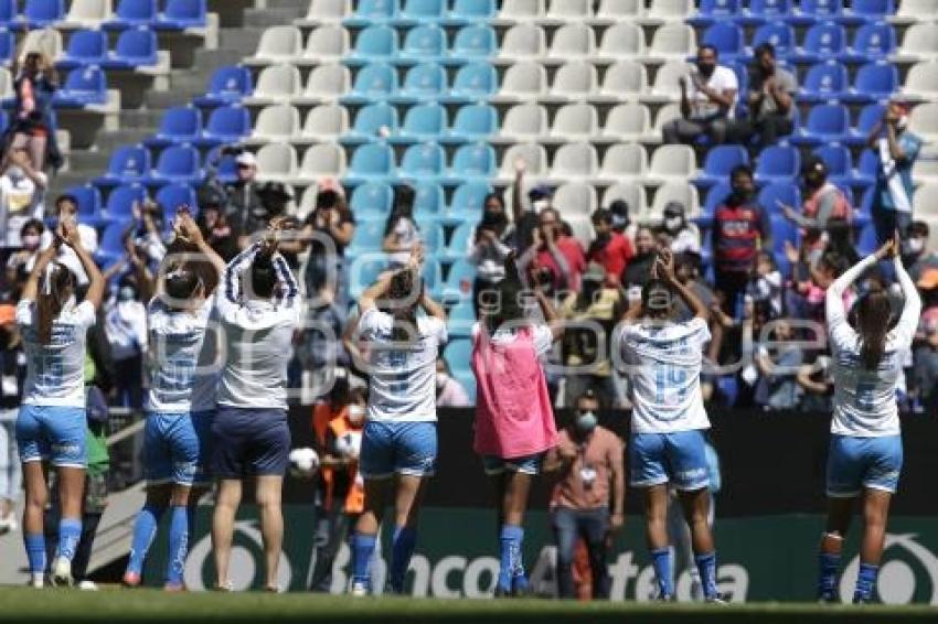 FÚTBOL FEMENIL . PUEBLA VS PUMAS