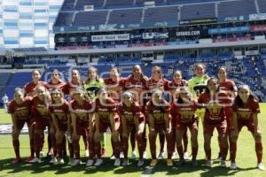 FÚTBOL FEMENIL . PUEBLA VS PUMAS