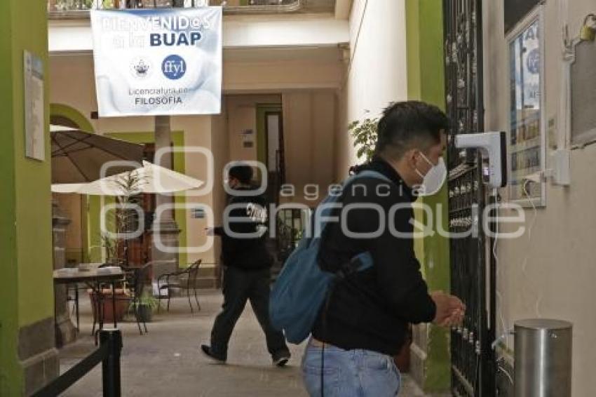 BUAP . REGRESO CLASES ESCALONADAS