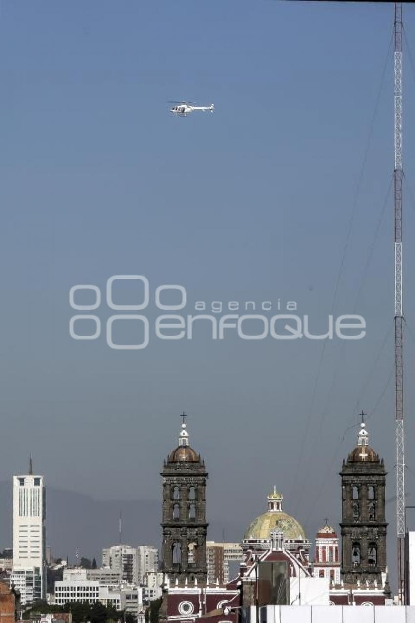 SEGURIDAD . PATRULLAJE HELICÓPTERO