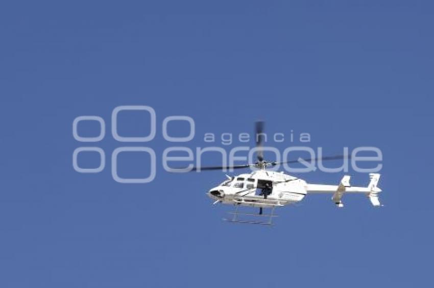 SEGURIDAD . PATRULLAJE HELICÓPTERO