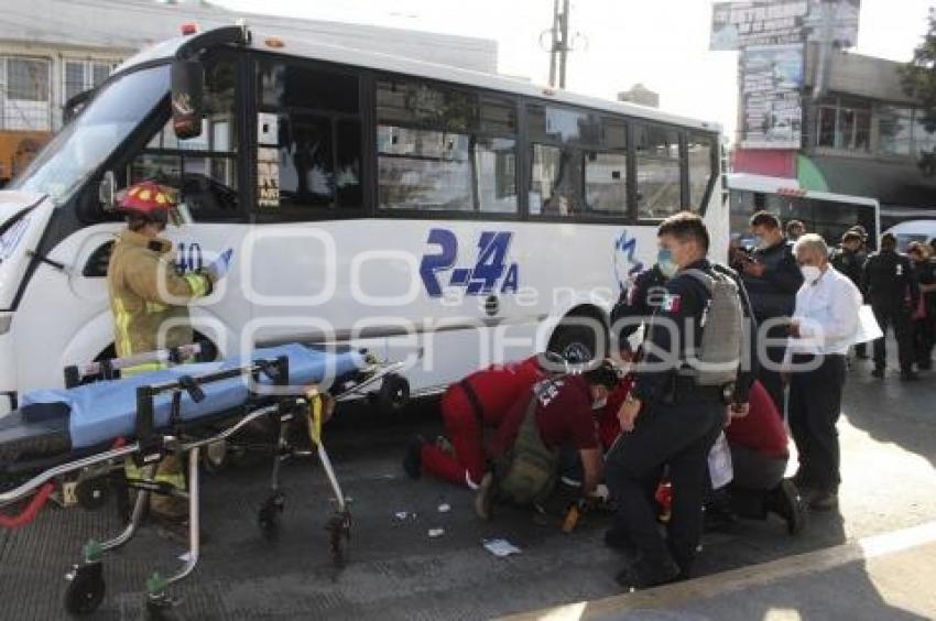 ATROPELLAMIENTO TRANSPORTE PÚBLICO