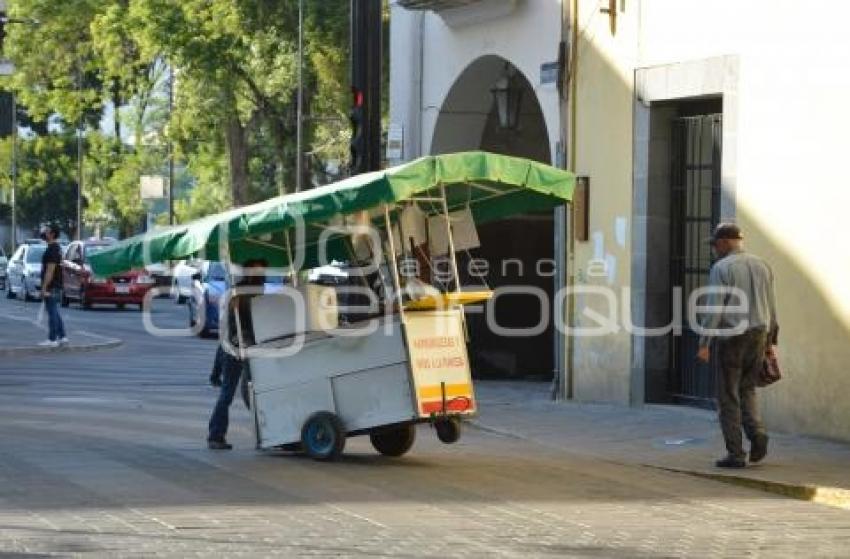 TLAXCALA . REUBICACIÓN DE COMERCIANTES