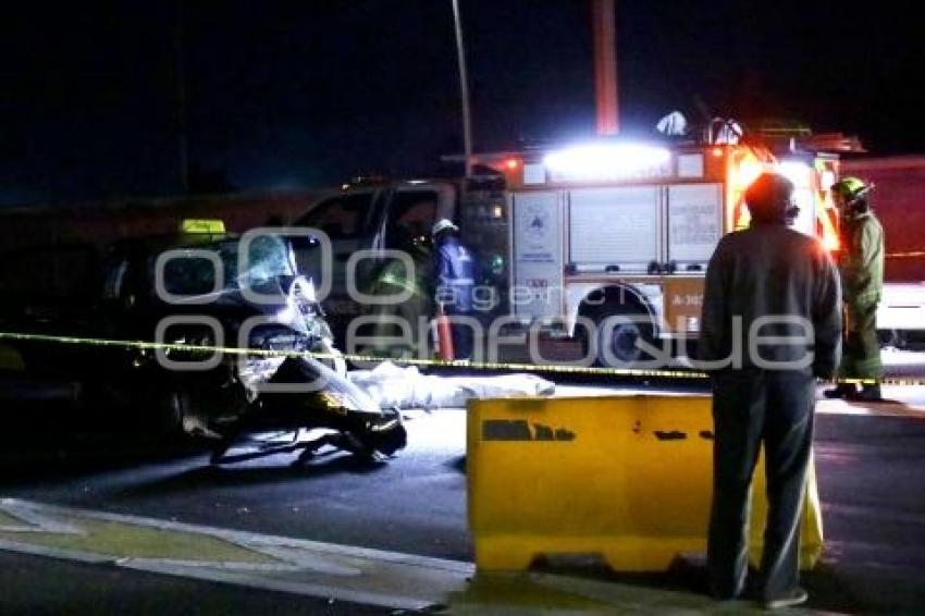 MUERE TAXISTA EN LA AUTOPISTA