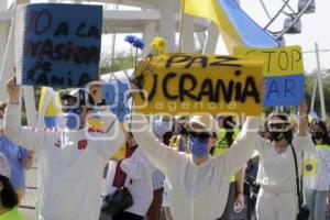 MANIFESTACIÓN . PAZ PARA UCRANIA