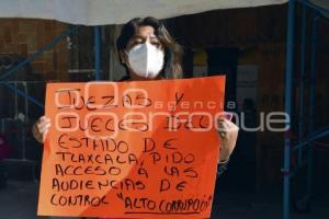 TLAXCALA . PROTESTA ACTIVISTA