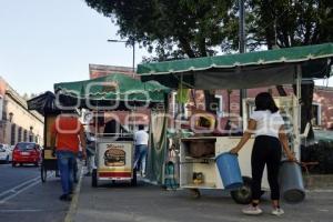 TLAXCALA . COMERCIANTES PLAZA XICOHTÉNCATL