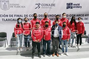 TLAXCALA . PRESENTACIÓN COPA MUNDIAL TIRO CON ARCO