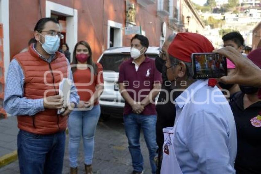 TLAXCALA . COMERCIANTES PLAZA XICOHTÉNCATL