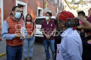 TLAXCALA . COMERCIANTES PLAZA XICOHTÉNCATL