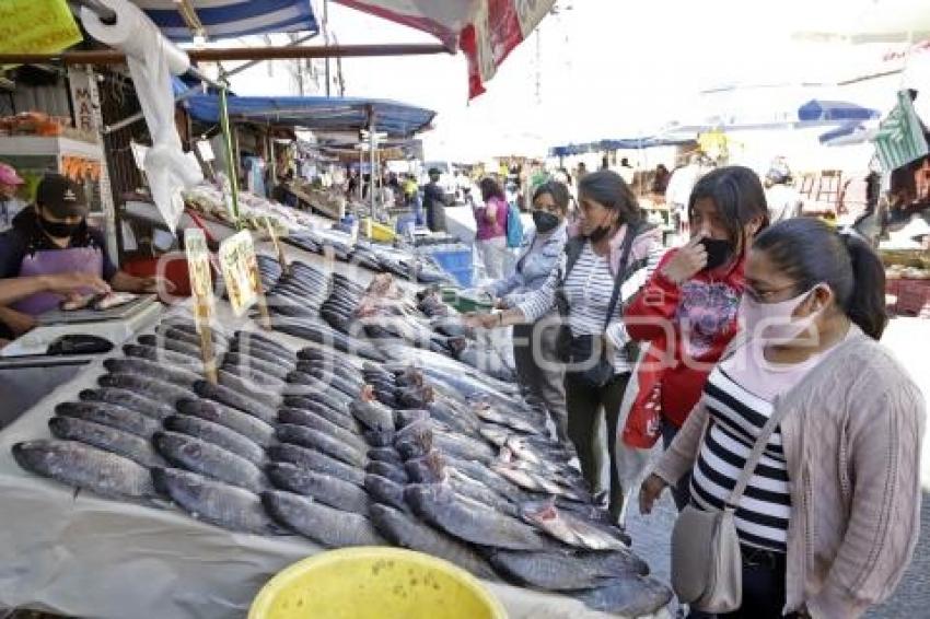 CUARESMA . VENTA DE MARISCOS