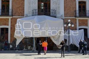 TLAXCALA . PROTESTA ACTIVISTA