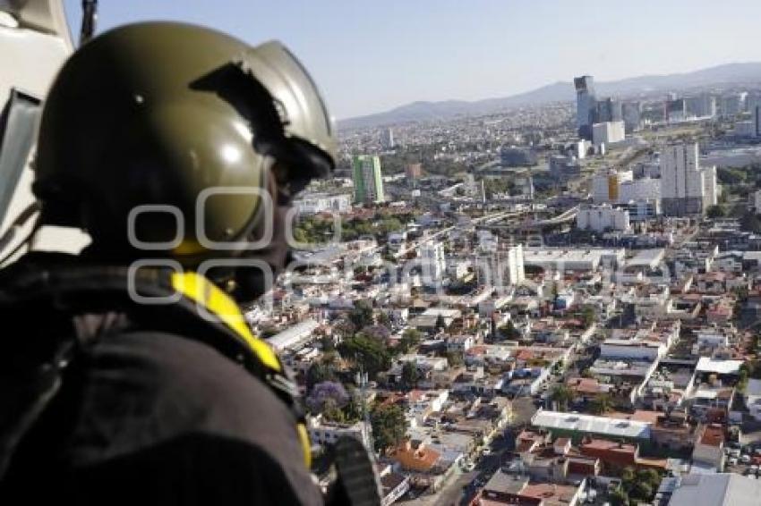 SEGURIDAD . PATRULLAJE HELICÓPTERO