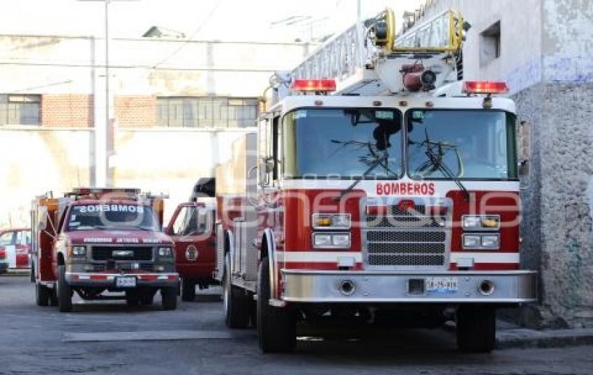 INCENDIO FÁBRICA TEXTIL