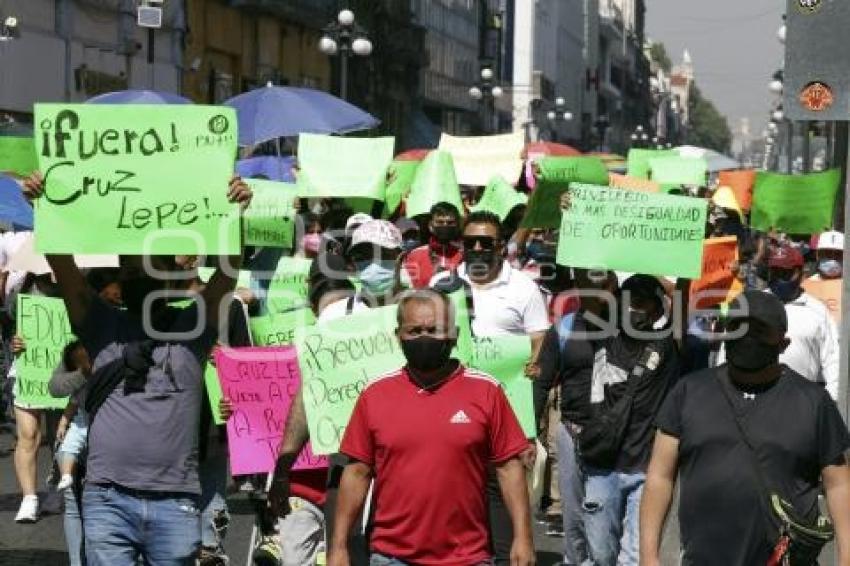 MANIFESTACIÓN  AMBULANTES