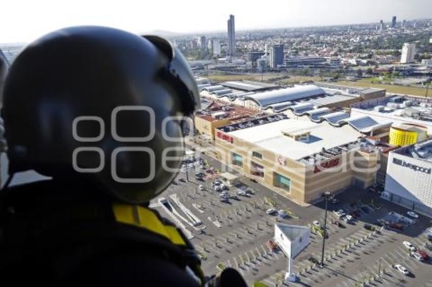 SEGURIDAD . PATRULLAJE HELICÓPTERO