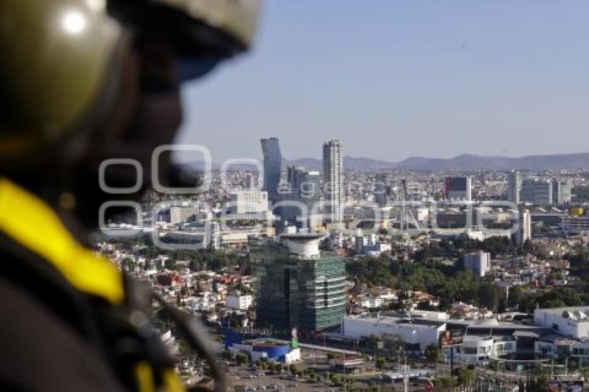 SEGURIDAD . PATRULLAJE HELICÓPTERO