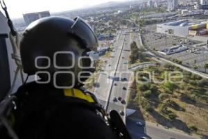 SEGURIDAD . PATRULLAJE HELICÓPTERO