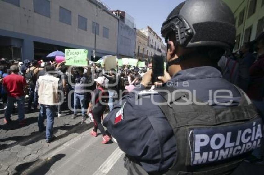 MANIFESTACIÓN  AMBULANTES