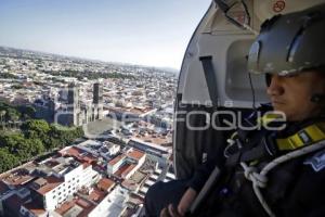 SEGURIDAD . PATRULLAJE HELICÓPTERO