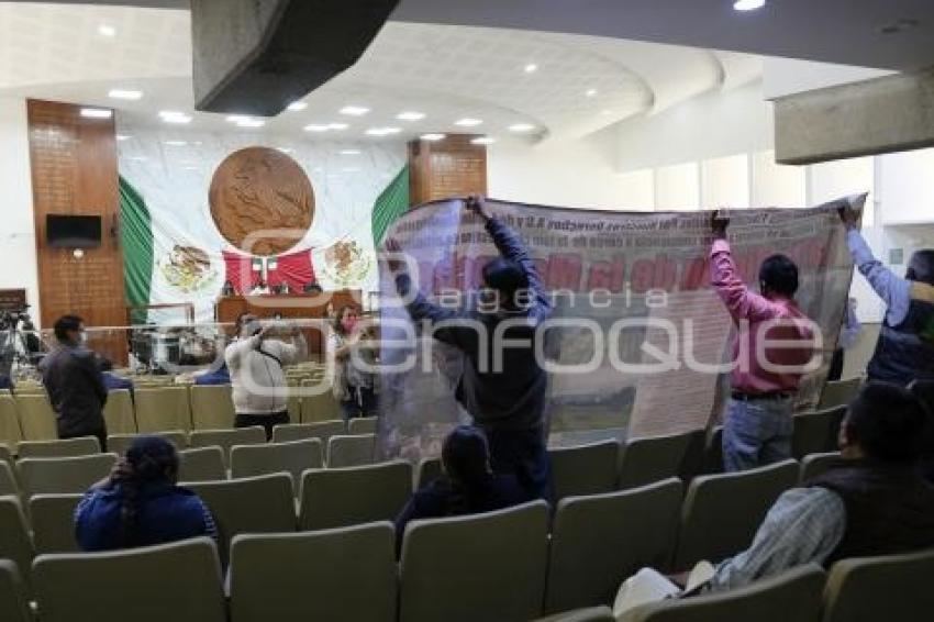 TLAXCALA . PROTESTA CONGRESO