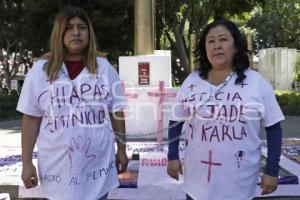 JUSTICIA . CARAVANA FEMINICIDIOS