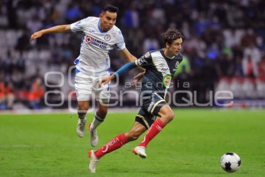 FÚTBOL . CRUZ AZUL VS CLUB PUEBLA