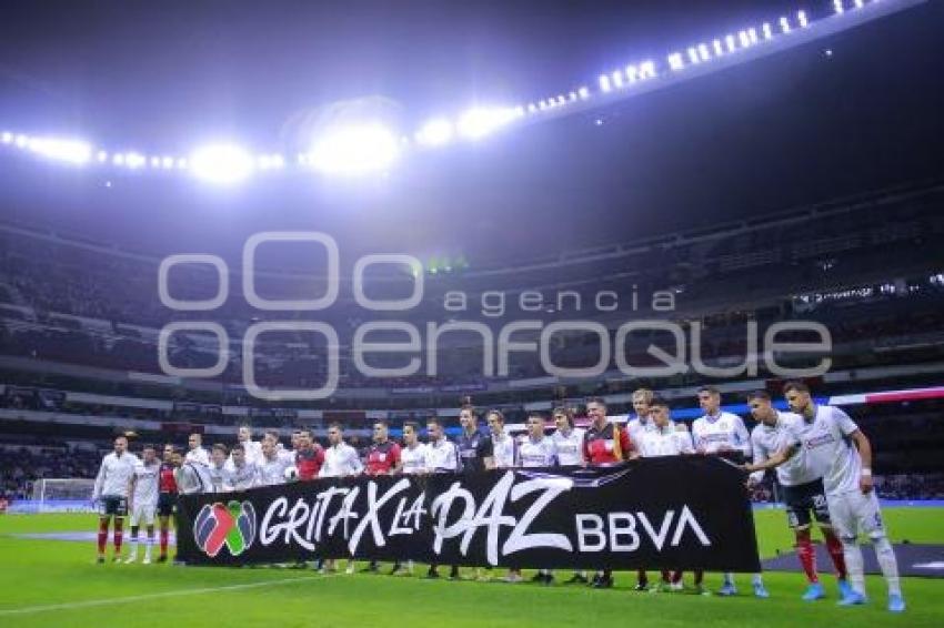 FÚTBOL . CRUZ AZUL VS CLUB PUEBLA