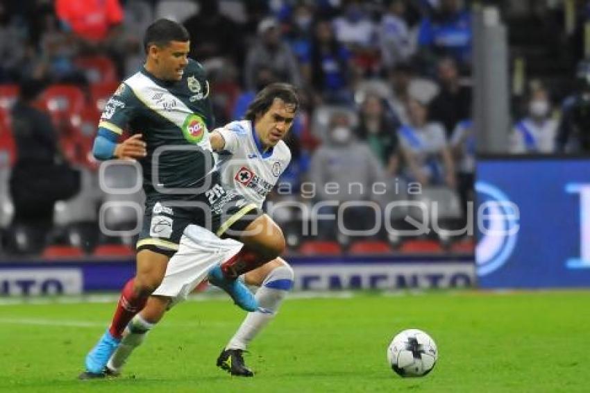 FÚTBOL . CRUZ AZUL VS CLUB PUEBLA