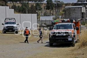 NOTA ROJA . RESCATE EN PUENTE