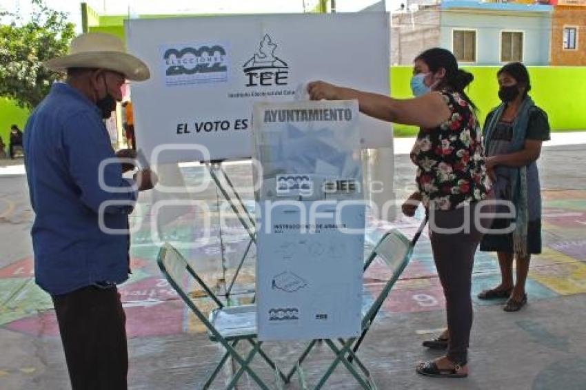 MIAHUATLÁN . ELECCIÓN EXTRAORDINARIA