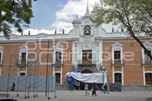 TLAXCALA . REJAS PALACIO DE GOBIERNO