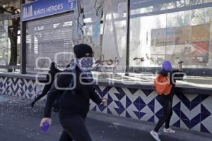 PROTESTA . FRENTE FEMINISTA RADICAL 