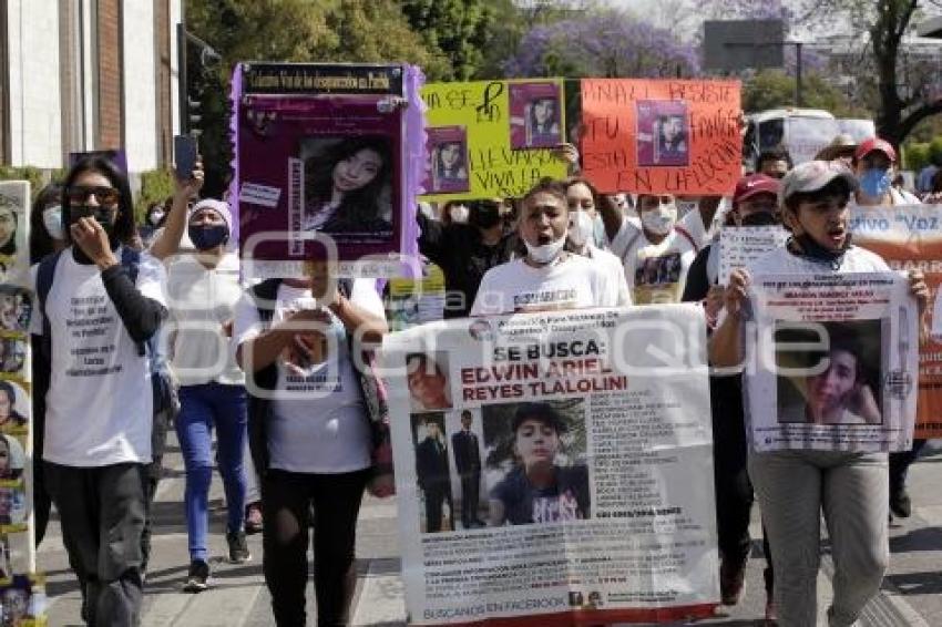 MANIFESTACIÓN VOZ DE LOS DESAPARECIDOS