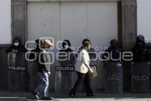 CONGRESO . SEGURIDAD