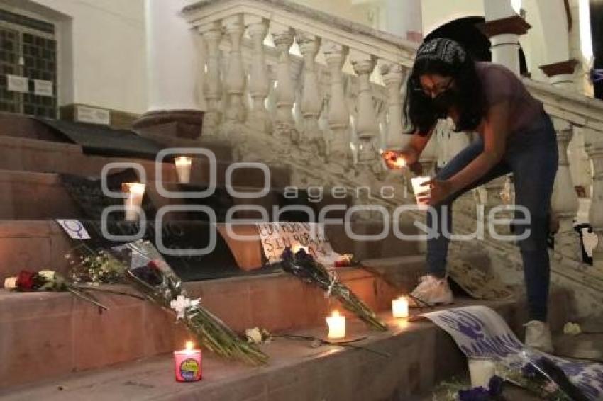 ACATLÁN . FEMINICIDIOS . MANIFESTACIÓN