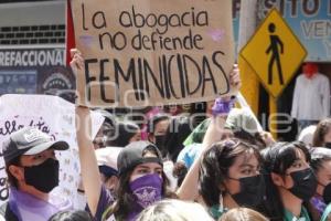 TEXMELUCAN . DÍA DE LA MUJER . PROTESTA