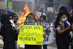 TLAXCALA . MARCHA DIA DE LA MUJER 